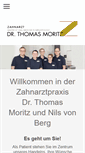 Mobile Screenshot of dr-thomas-moritz.de